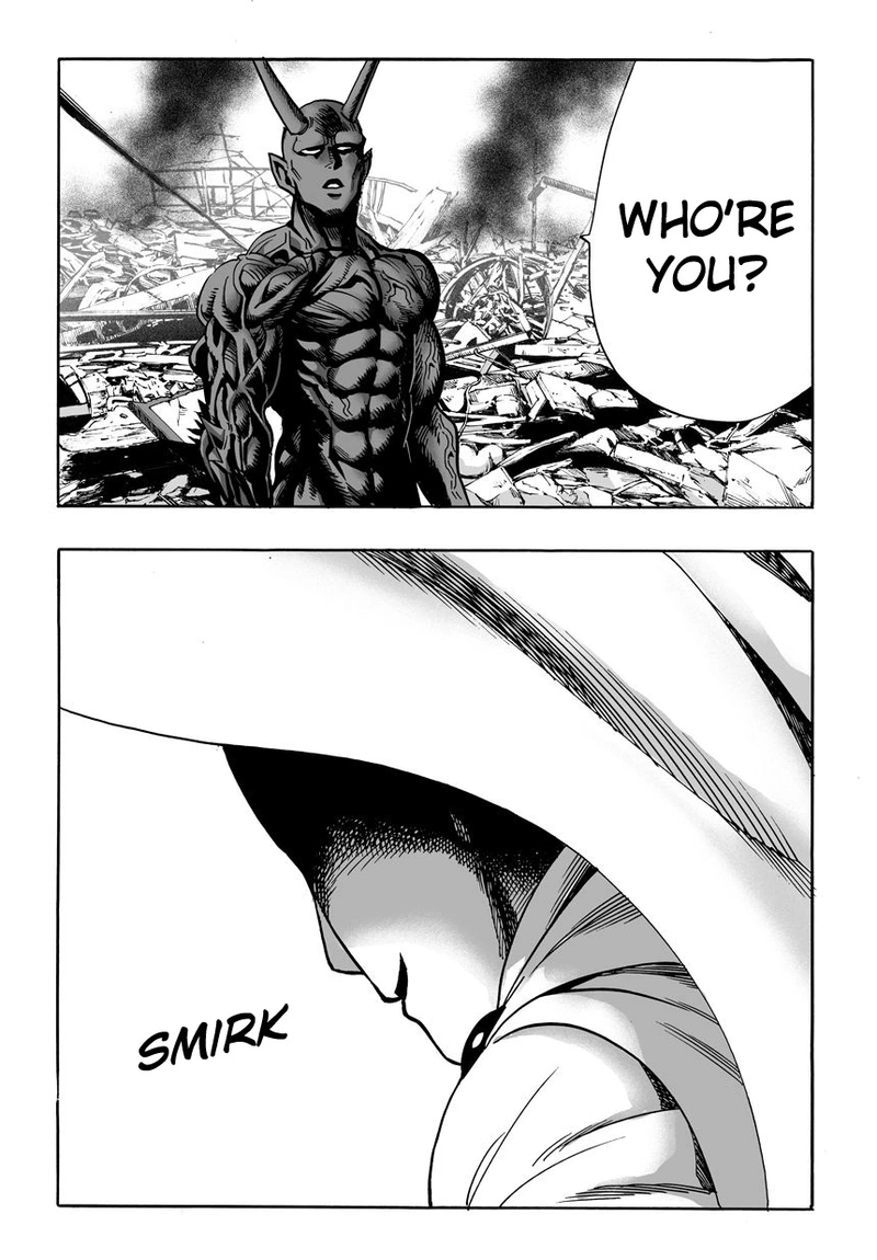 One Punch Man Manga Chapter 1 page 12 - One Punch scene