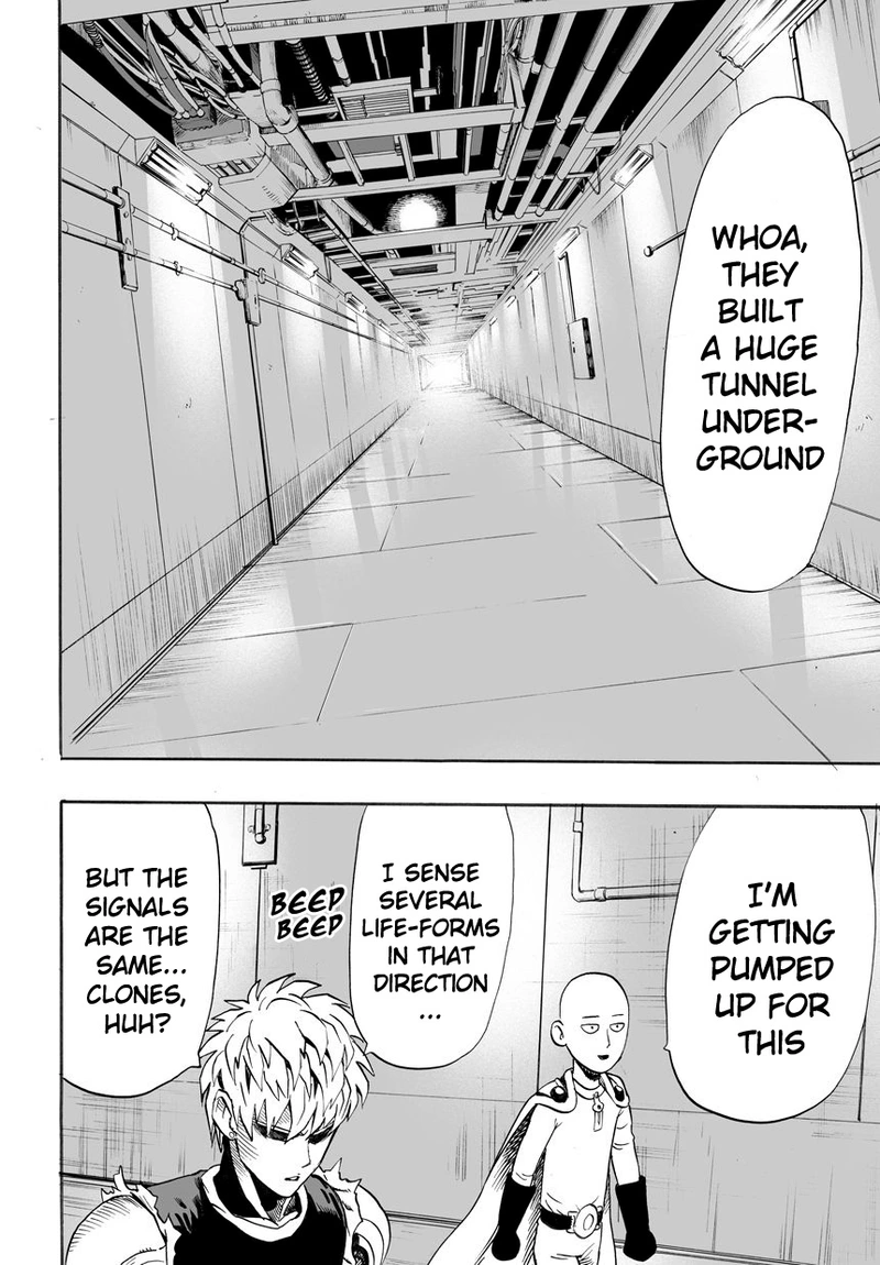One Punch Man Manga Chapter 10 page 2 - Modern Art scene