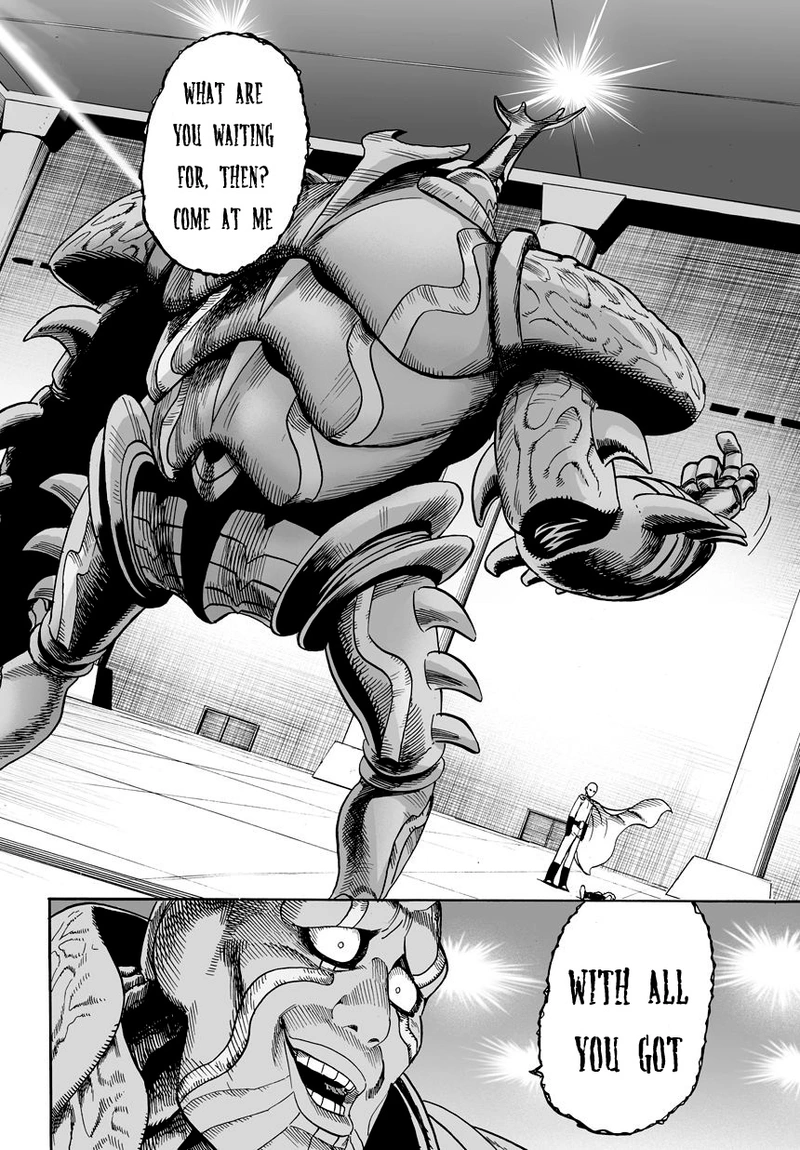 One Punch Man Manga Chapter 10 page 21 - Modern Art scene