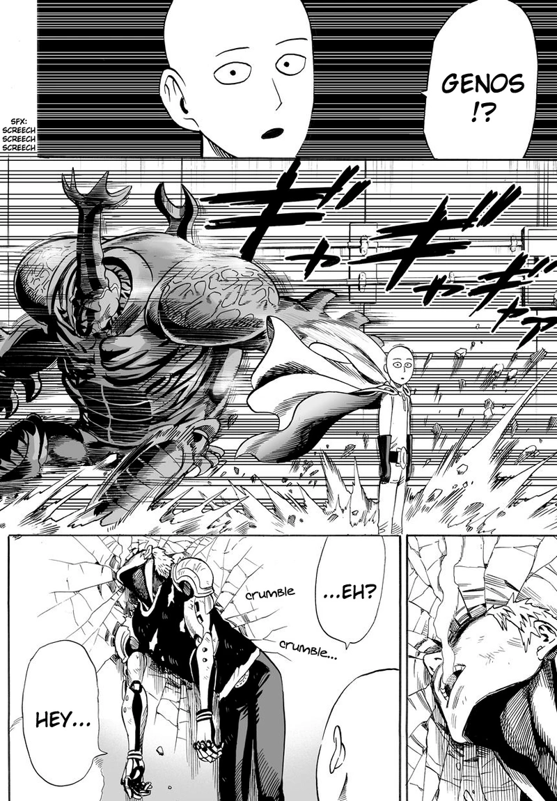 One Punch Man Manga Chapter 10 page 6 - Modern Art scene