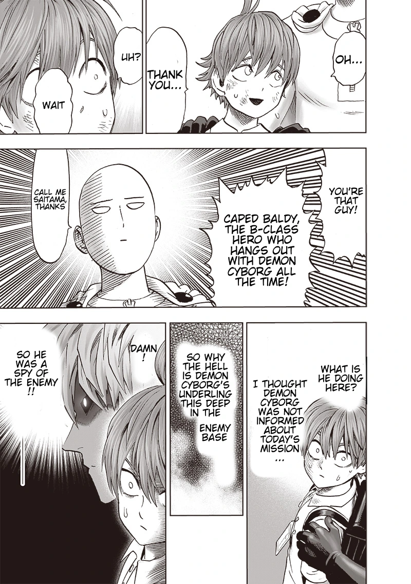 One Punch Man Manga Chapter 100 page 50 - Light scene