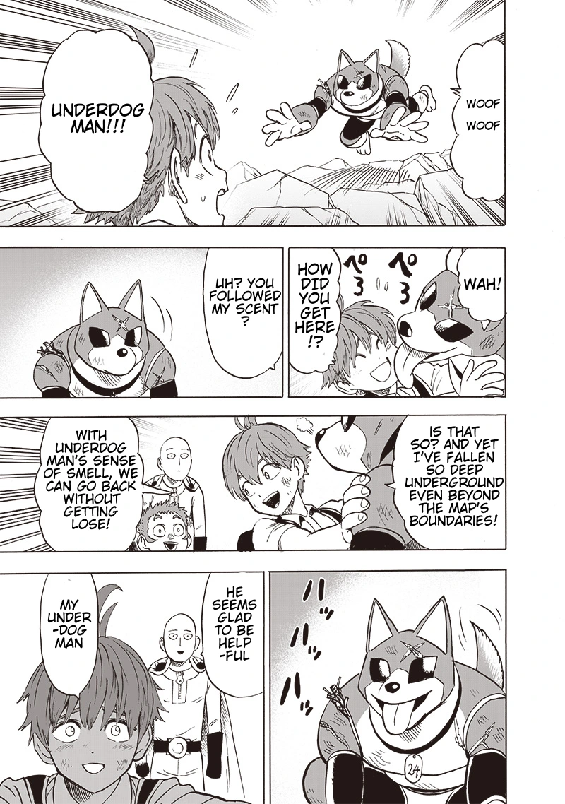 One Punch Man Manga Chapter 100 page 54 - Light scene