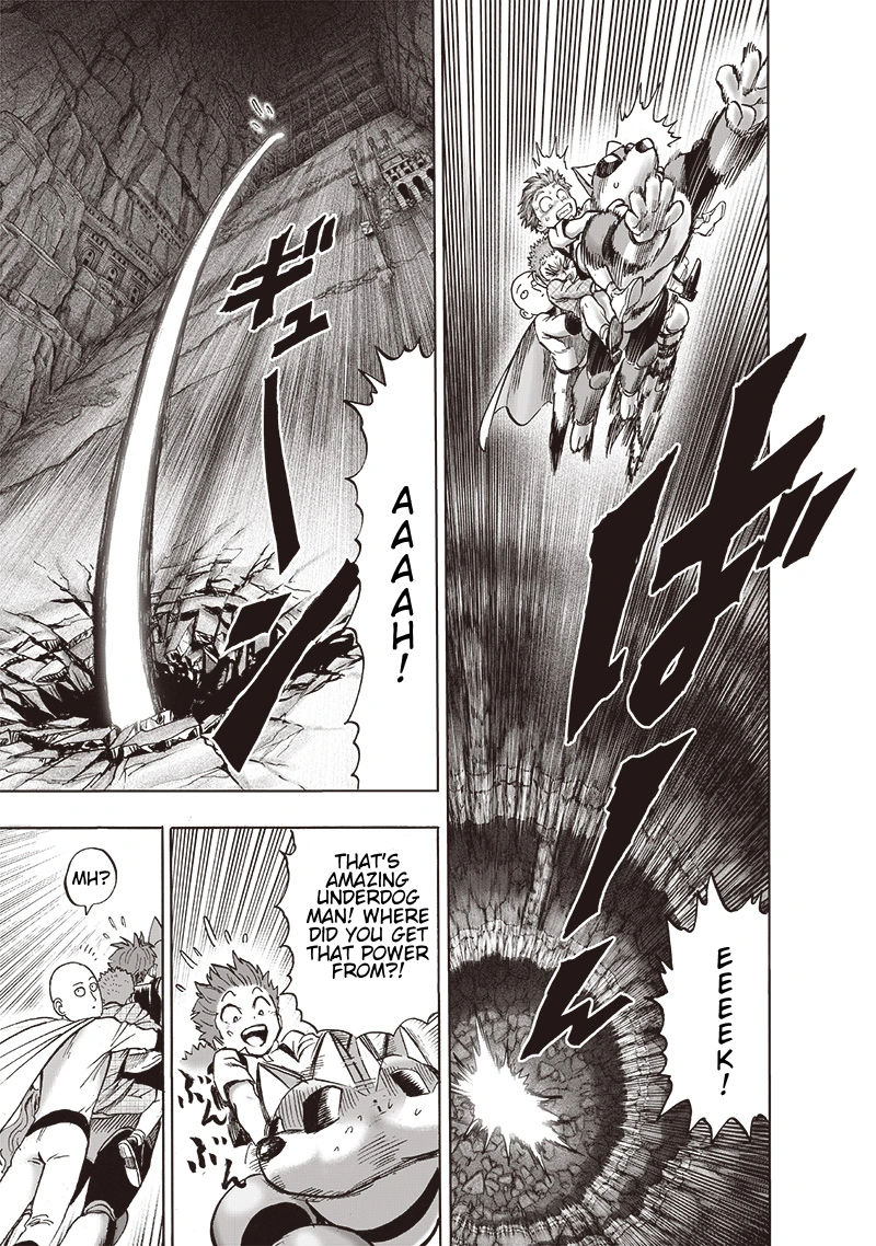 One Punch Man Manga Chapter 100 page 56 - Light scene