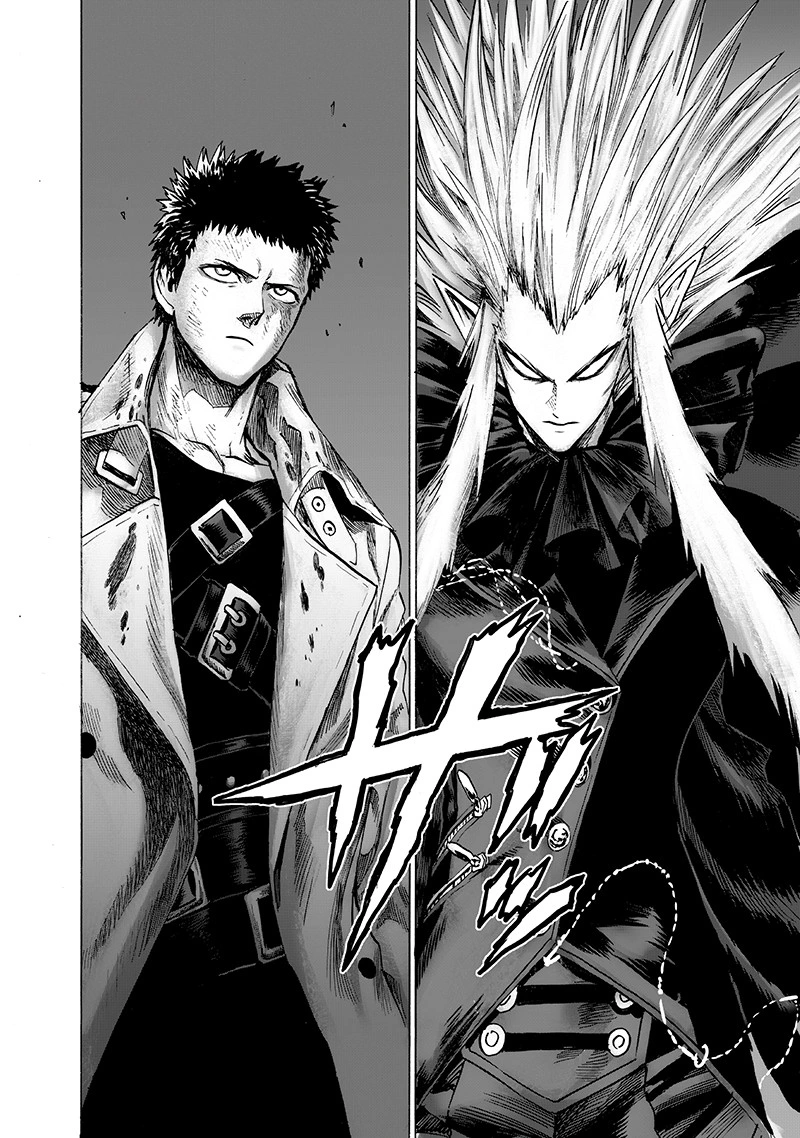 One Punch Man Manga Chapter 101 page 14 - Zombieman scene