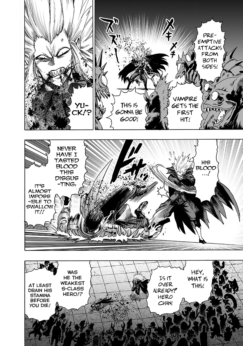 One Punch Man Manga Chapter 101 page 20 - Zombieman scene