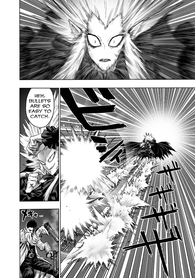 One Punch Man Manga Chapter 101 page 25 - Zombieman scene
