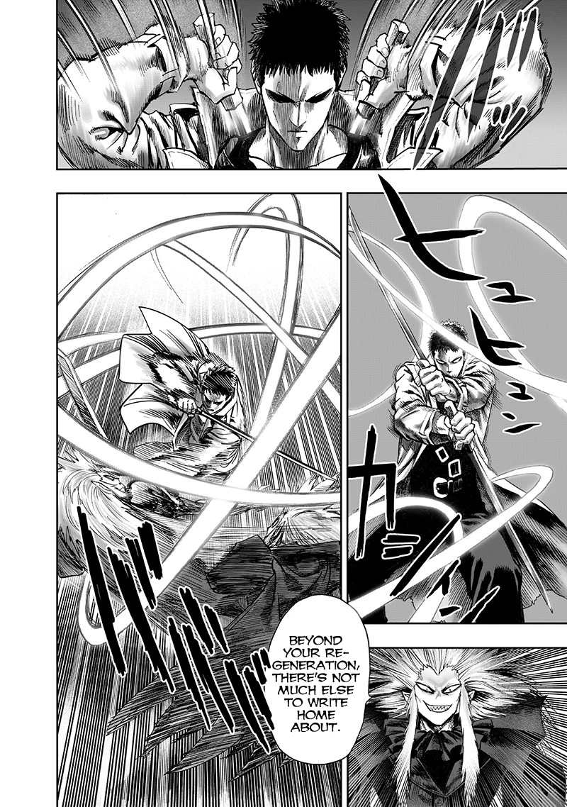 One Punch Man Manga Chapter 101 page 29 - Zombieman scene