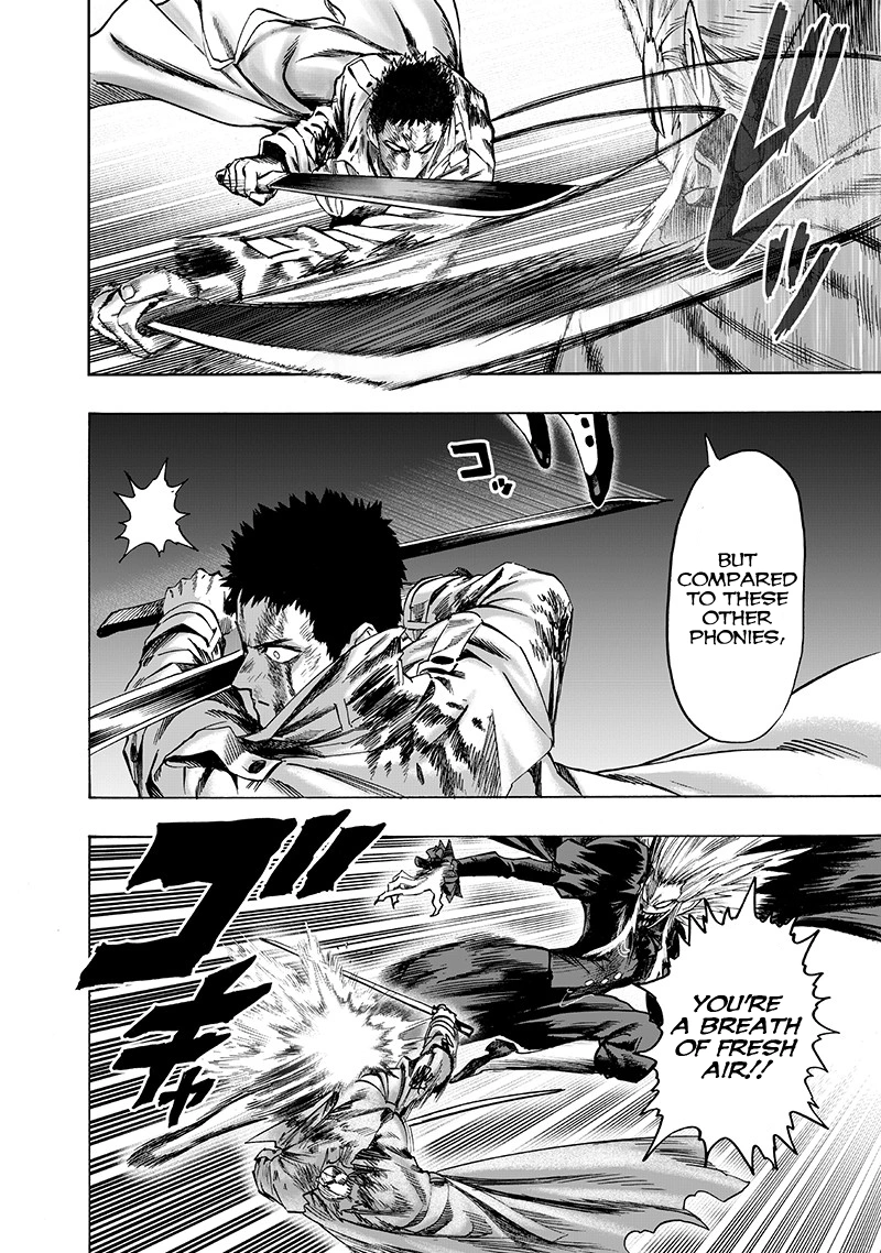 One Punch Man Manga Chapter 101 page 31 - Zombieman scene