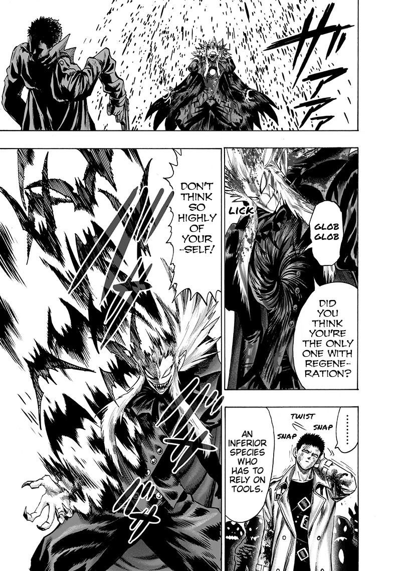 One Punch Man Manga Chapter 101 page 34 - Zombieman scene