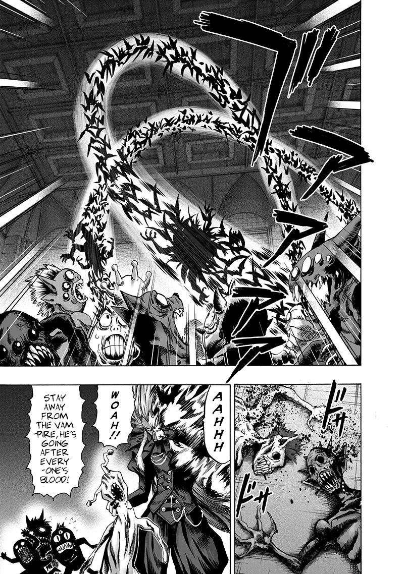 One Punch Man Manga Chapter 101 page 36 - Zombieman scene