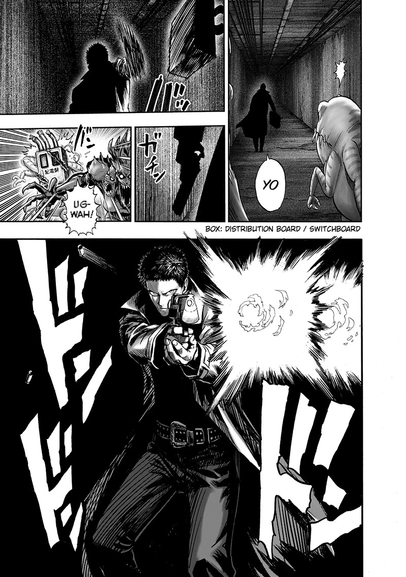 One Punch Man Manga Chapter 101 page 4 - Zombieman scene