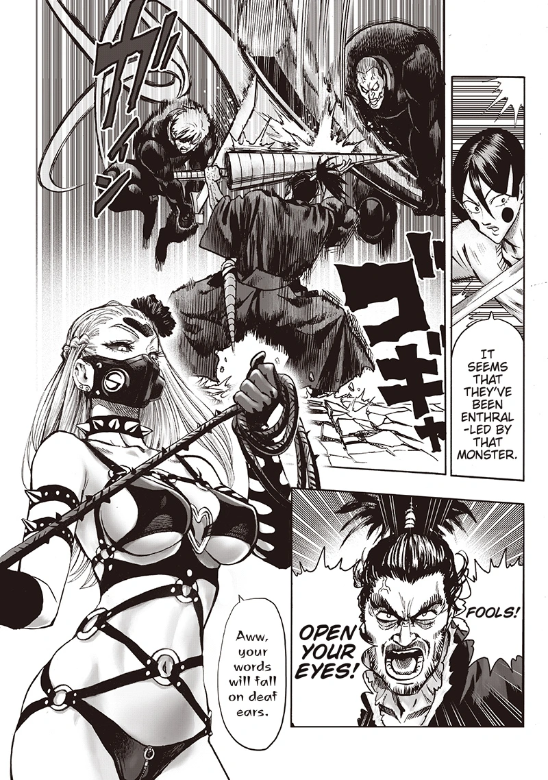 One Punch Man Manga Chapter 102 page 13 - Sweet Mask scene