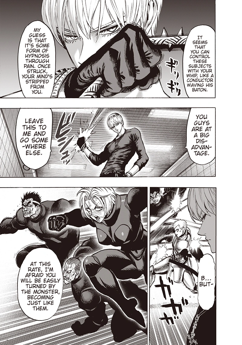 One Punch Man Manga Chapter 102 page 22 - Sweet Mask scene