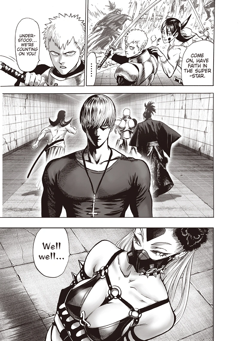 One Punch Man Manga Chapter 102 page 24 - Sweet Mask scene