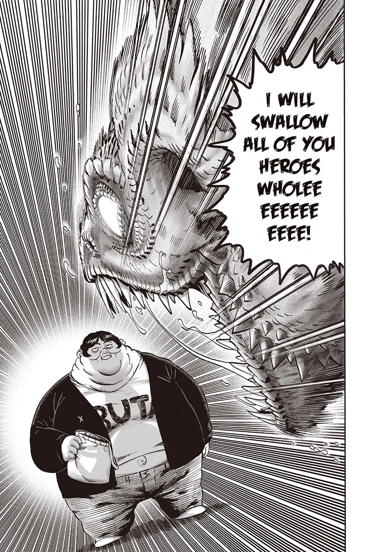 One Punch Man Manga Chapter 102 page 4 - Sweet Mask scene