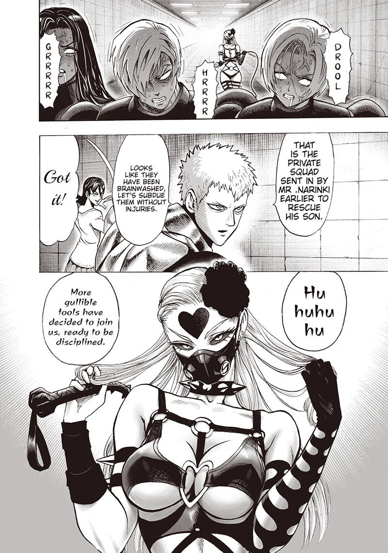 One Punch Man Manga Chapter 102 page 7 - Sweet Mask scene