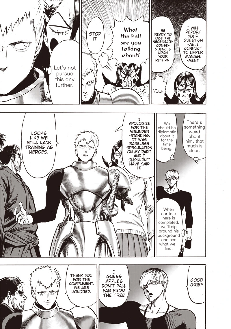 One Punch Man Manga Chapter 103 page 14 - Viewer-Prohibited Battle scene