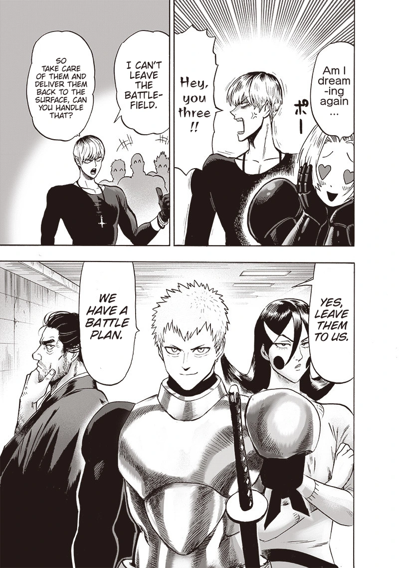 One Punch Man Manga Chapter 103 page 20 - Viewer-Prohibited Battle scene