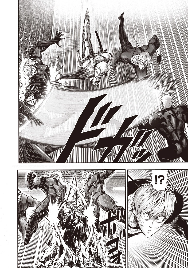One Punch Man Manga Chapter 103 page 9 - Viewer-Prohibited Battle scene