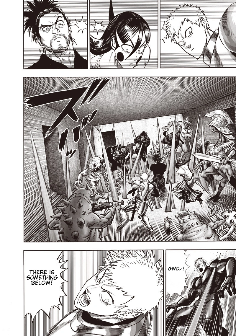 One Punch Man Manga Chapter 104 page 14 - Back scene