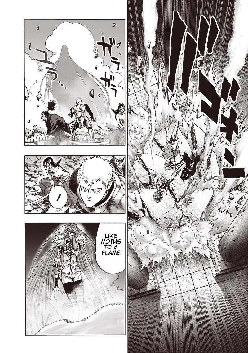 One Punch Man Manga Chapter 104 page 16 - Back scene