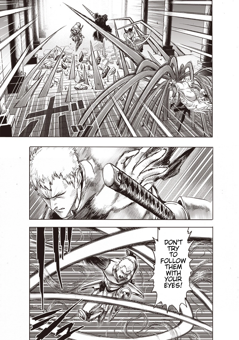 One Punch Man Manga Chapter 104 page 27 - Back scene