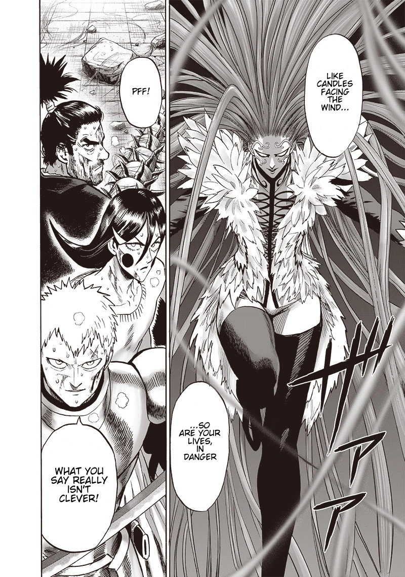 One Punch Man Manga Chapter 104 page 32 - Back scene