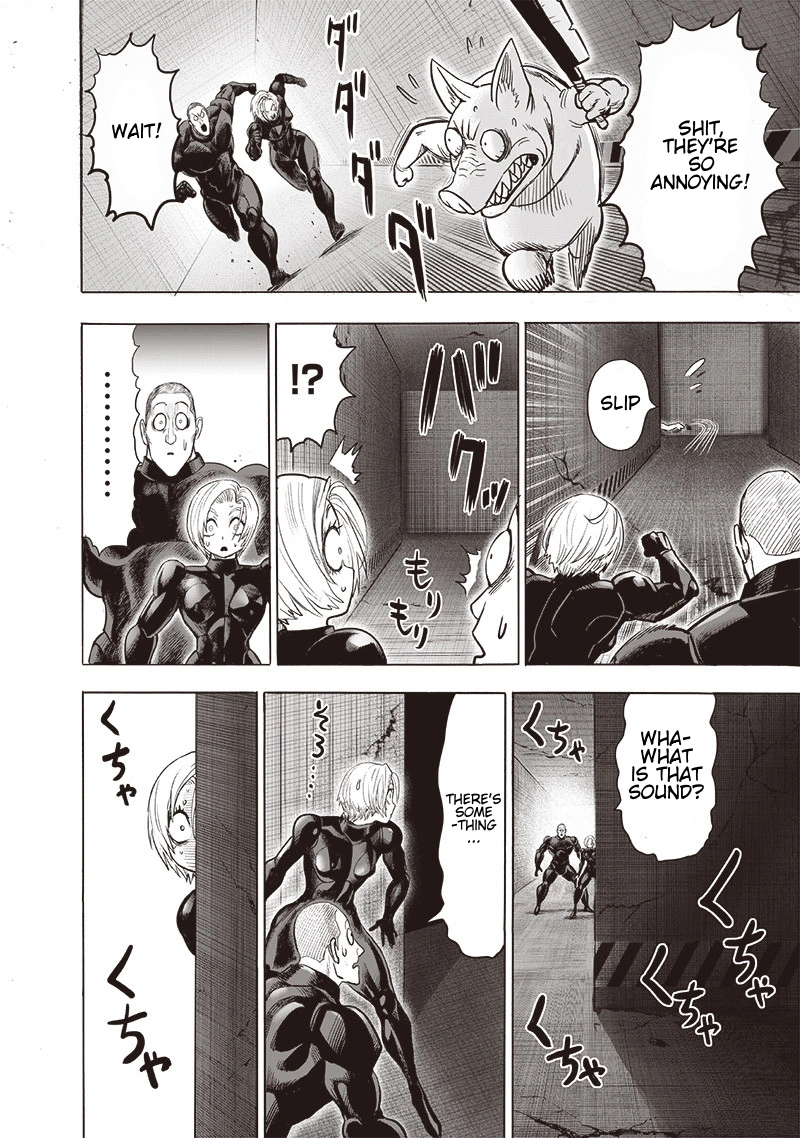 One Punch Man Manga Chapter 104 page 34 - Back scene