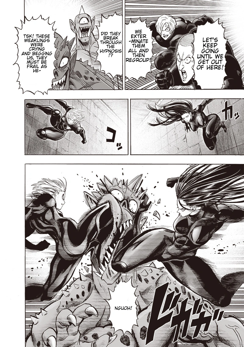 One Punch Man Manga Chapter 104 page 6 - Back scene