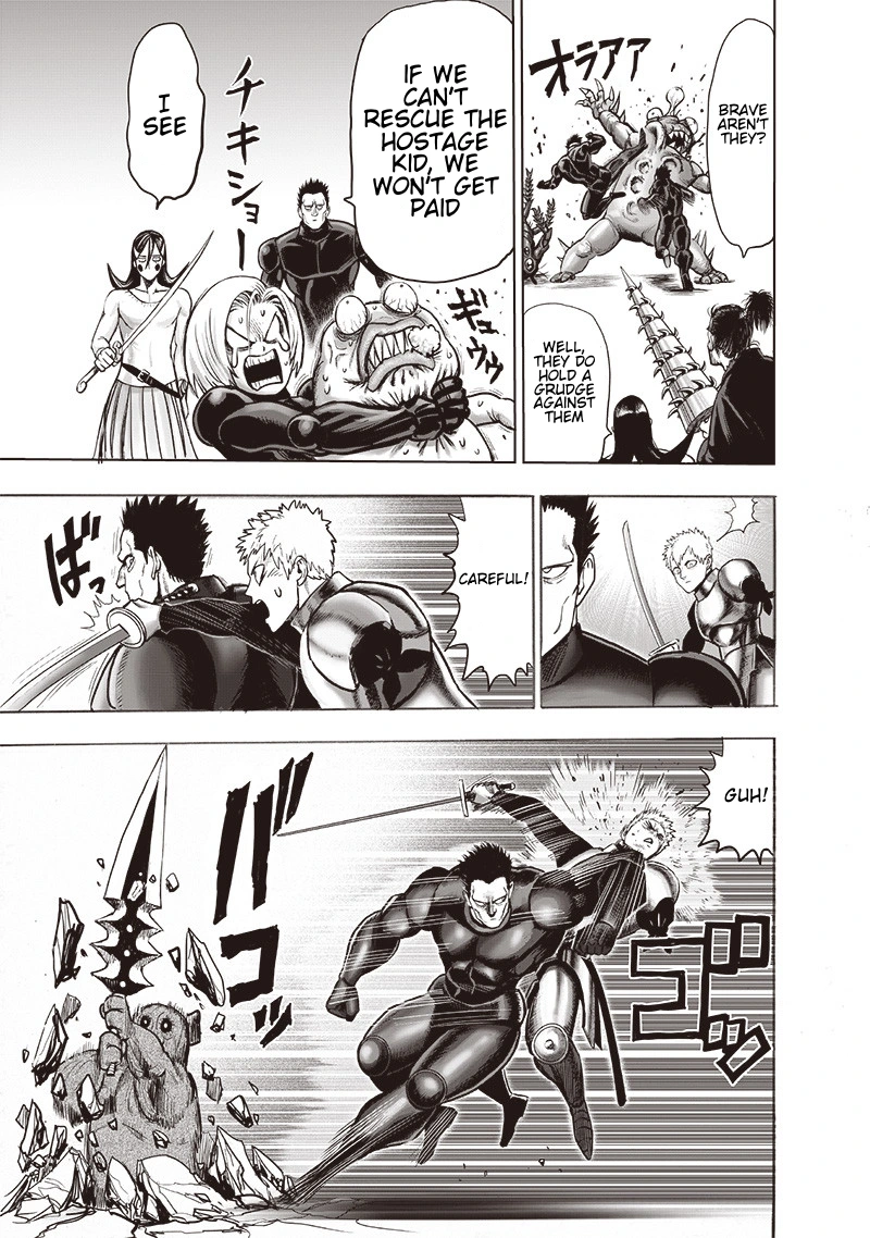 One Punch Man Manga Chapter 104 page 9 - Back scene