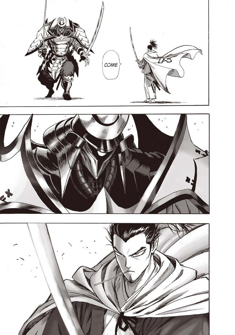 One Punch Man Manga Chapter 105 page 13 - Authenticity scene