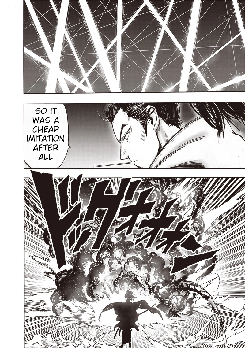 One Punch Man Manga Chapter 105 page 16 - Authenticity scene