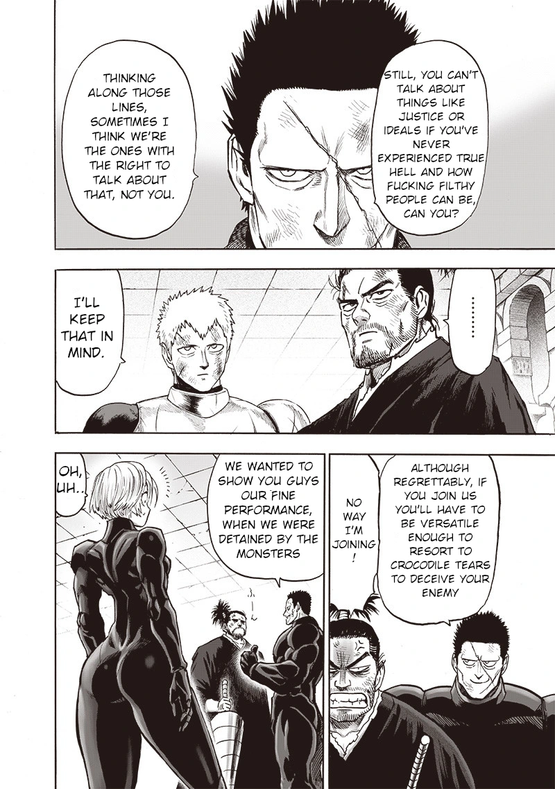 One Punch Man Manga Chapter 105 page 22 - Authenticity scene