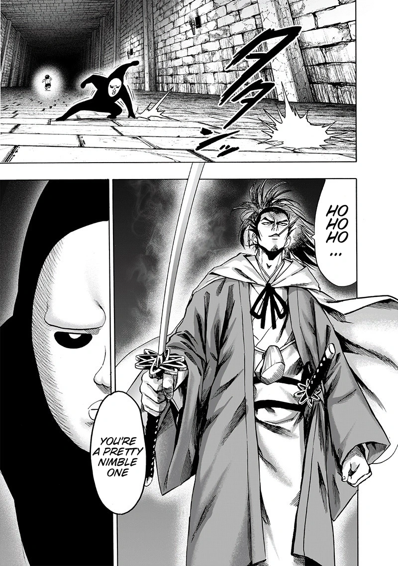 One Punch Man Manga Chapter 105 page 27 - Authenticity scene