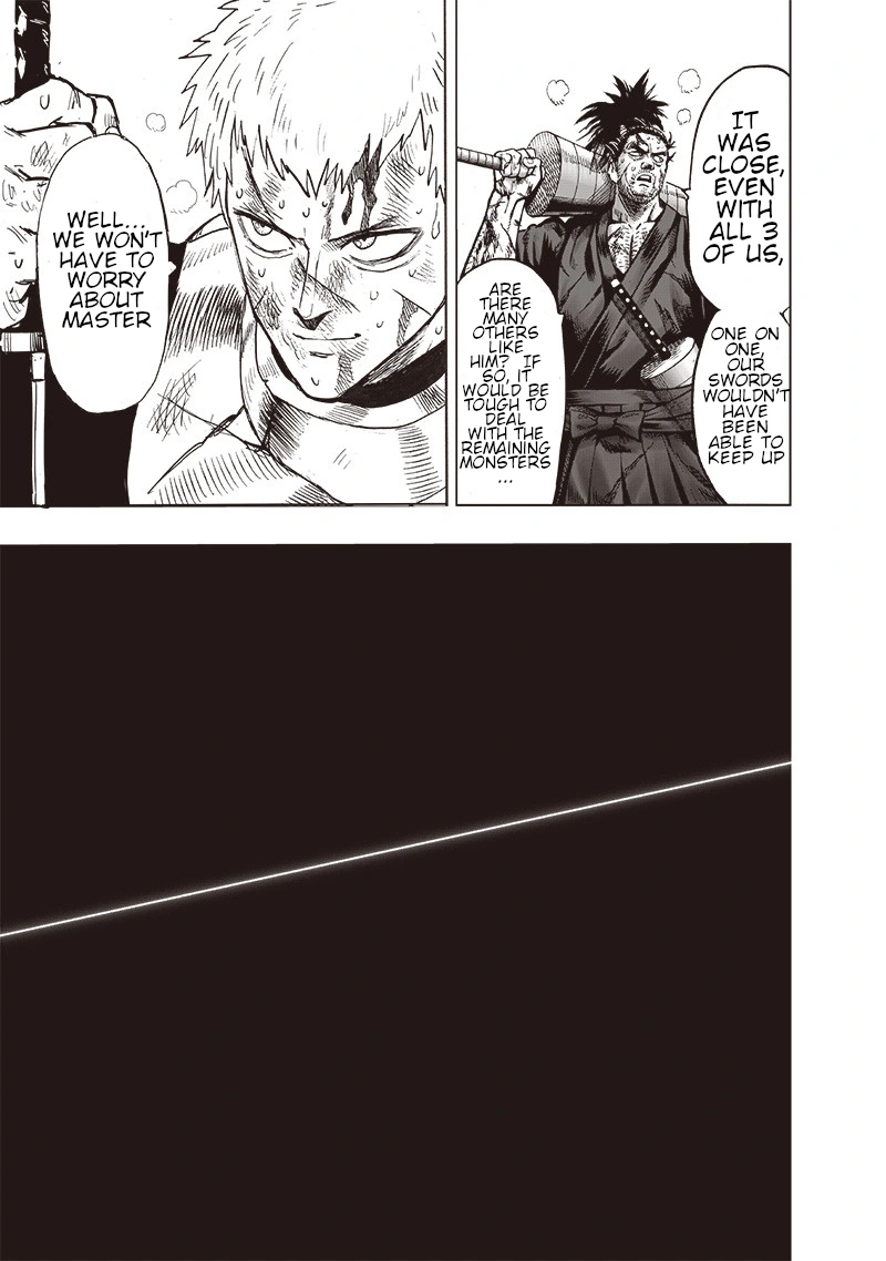 One Punch Man Manga Chapter 105 page 6 - Authenticity scene