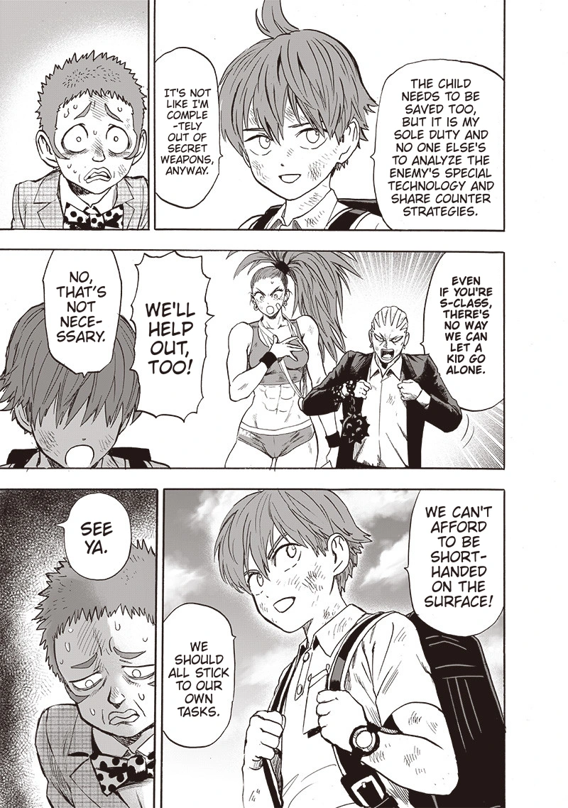 One Punch Man Manga Chapter 106 page 20 - Terrible Multiplying Bastard scene