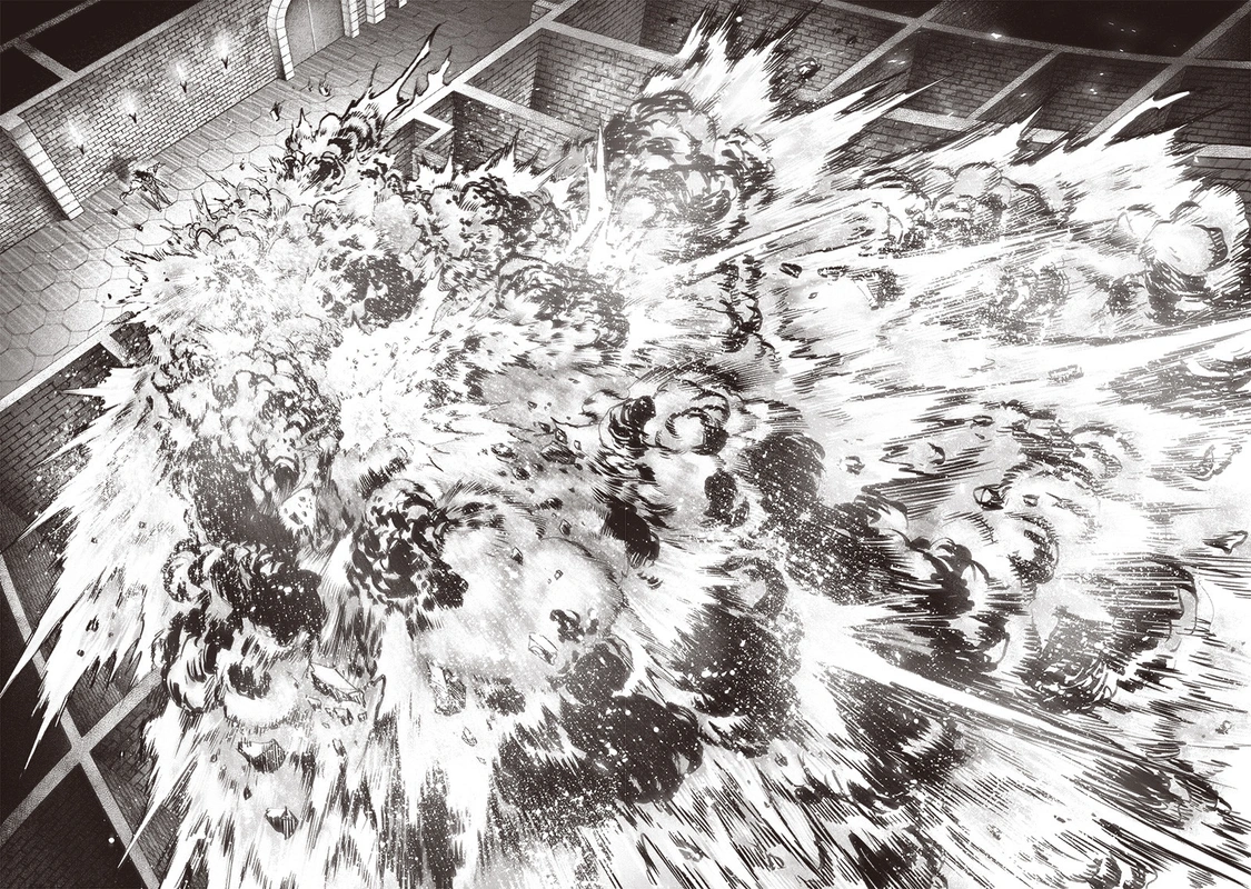 One Punch Man Manga Chapter 106 page 47 - Terrible Multiplying Bastard scene