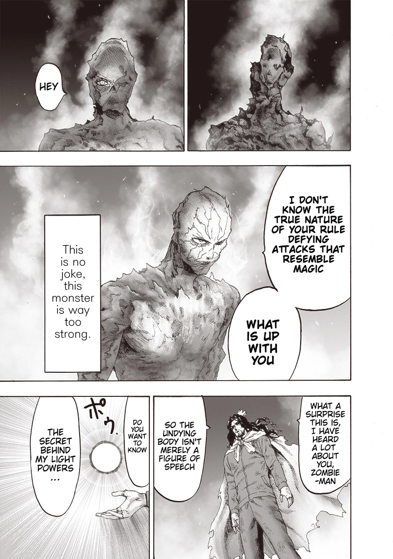 One Punch Man Manga Chapter 106 page 58 - Terrible Multiplying Bastard scene