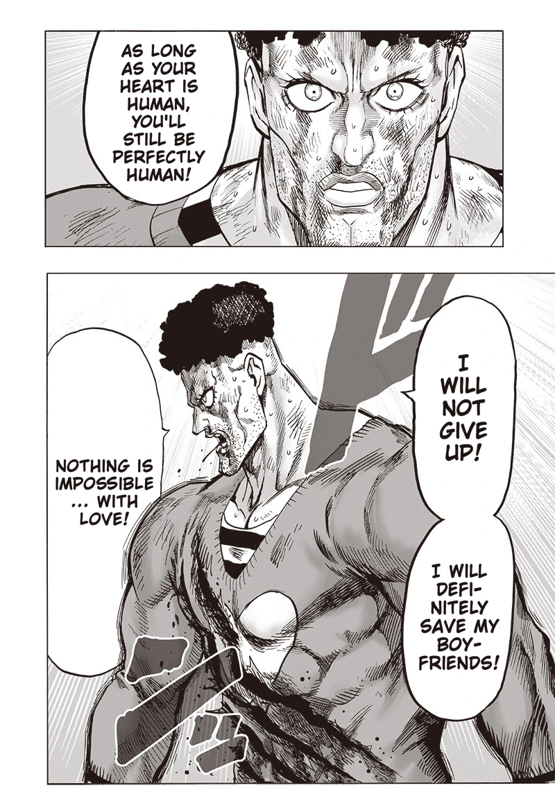 One Punch Man Manga Chapter 107 page 30 - Love Evolution scene