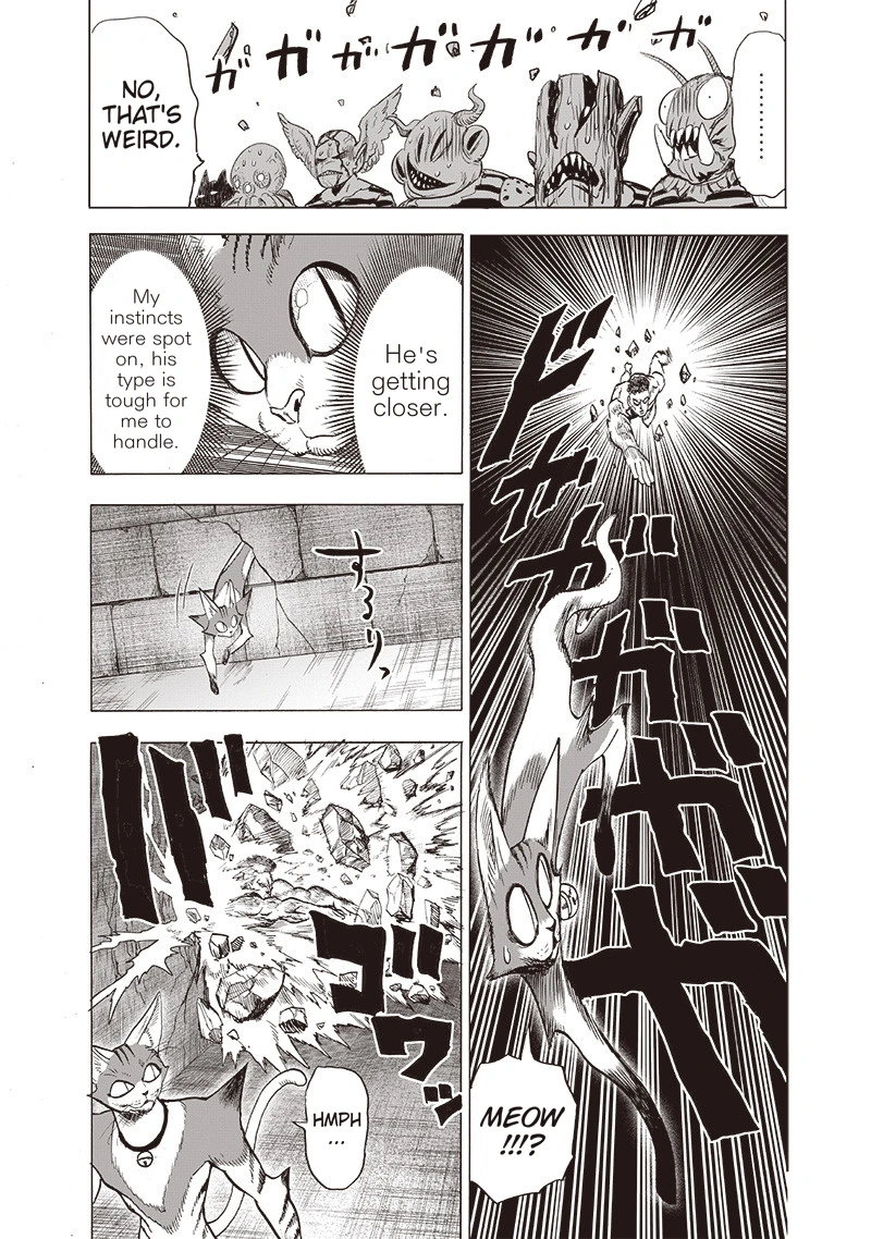 One Punch Man Manga Chapter 107 page 37 - Love Evolution scene