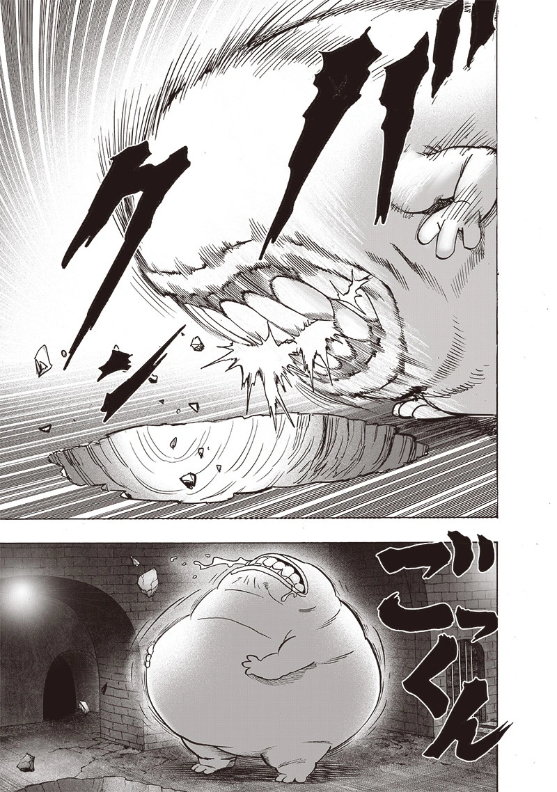 One Punch Man Manga Chapter 108 page 5 - Gluttony scene