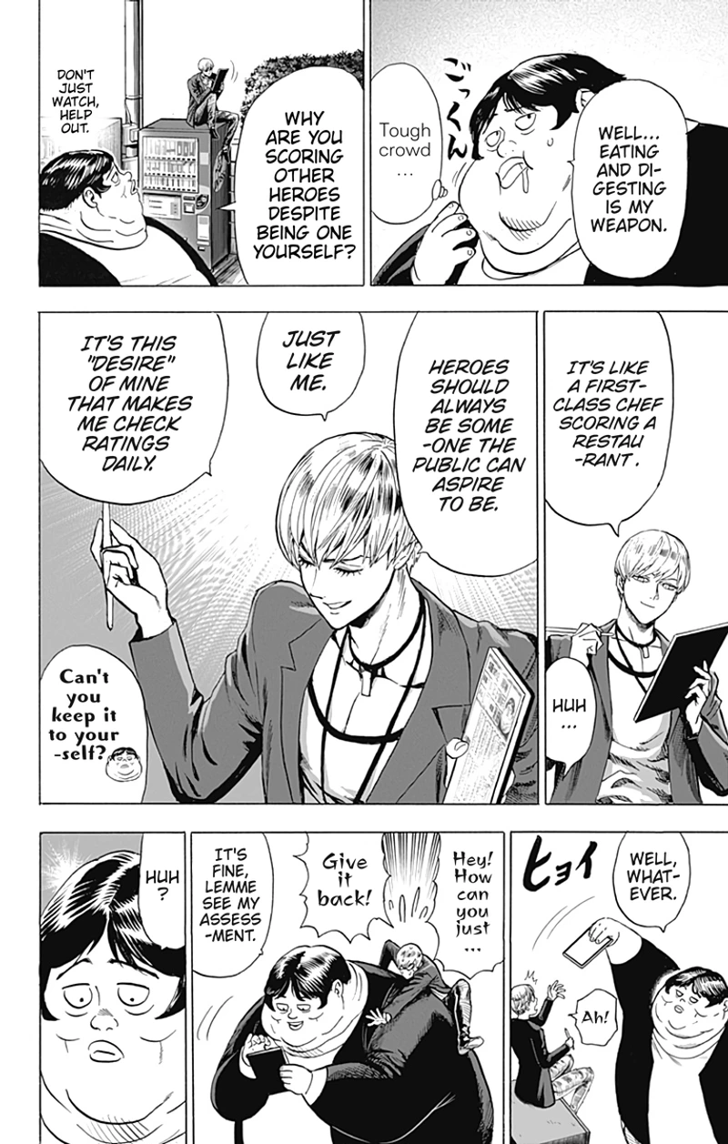 One Punch Man Manga Chapter 109.5 page 5 - Example | Volume 23 Extras scene