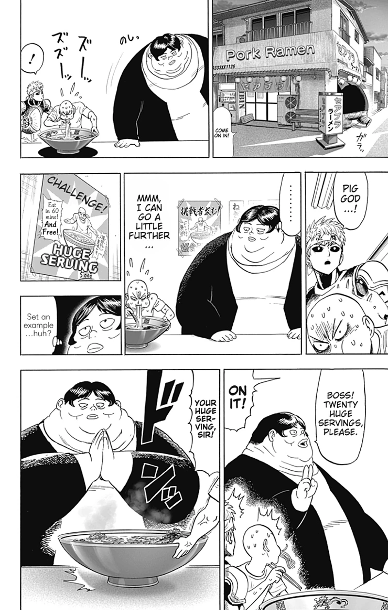 One Punch Man Manga Chapter 109.5 page 7 - Example | Volume 23 Extras scene