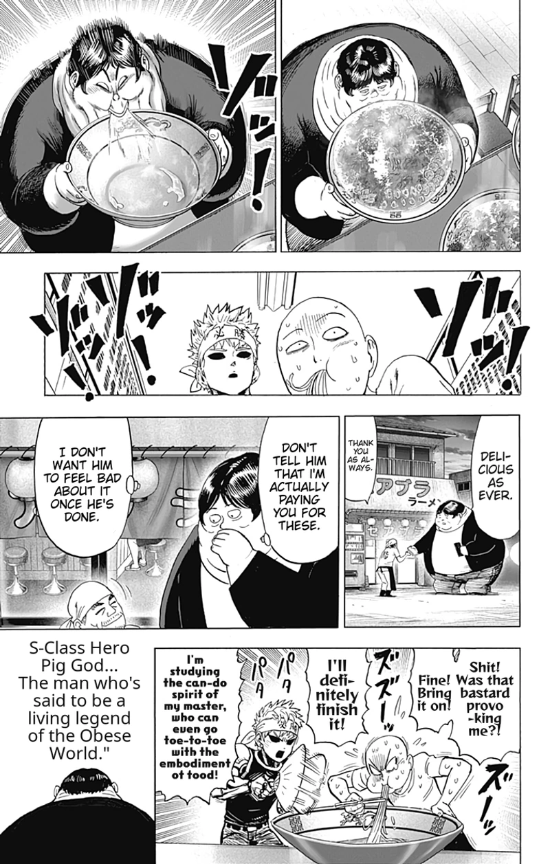 One Punch Man Manga Chapter 109.5 page 8 - Example | Volume 23 Extras scene