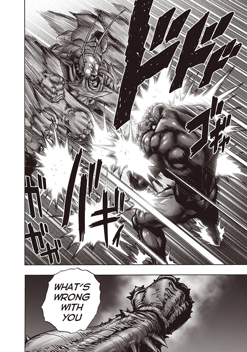 One Punch Man Manga Chapter 109 page 5 - Superalloy Darkshine scene