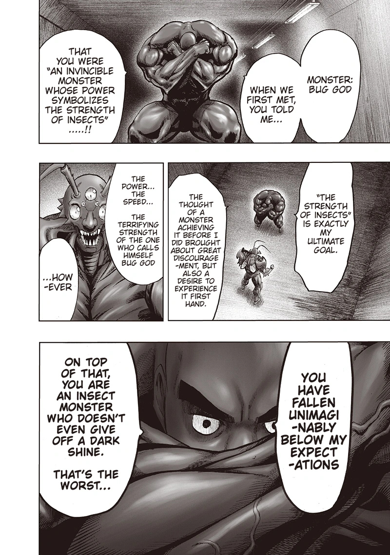 One Punch Man Manga Chapter 109 page 7 - Superalloy Darkshine scene