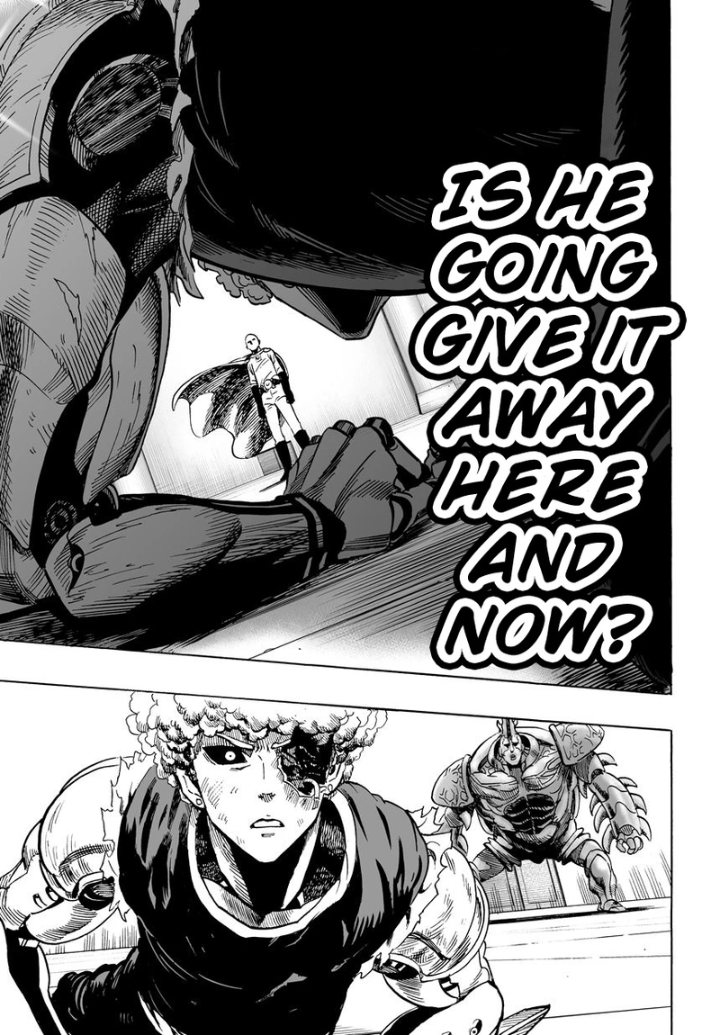 One Punch Man Manga Chapter 11 page 1 - The Key To His Power scene