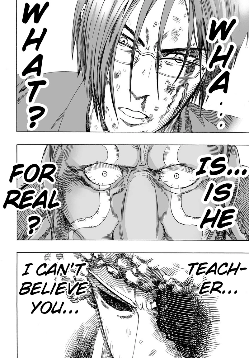 One Punch Man Manga Chapter 11 page 10 - The Key To His Power scene