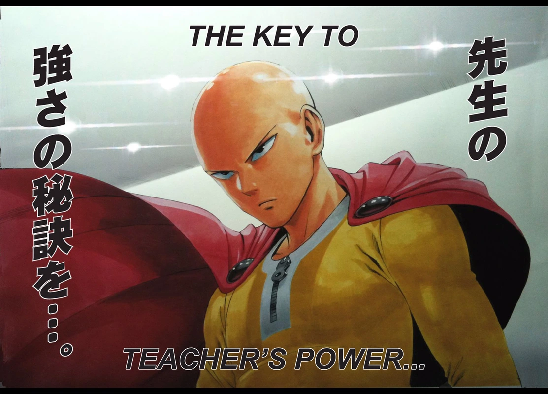 One Punch Man Manga Chapter 11 page 2 - The Key To His Power scene