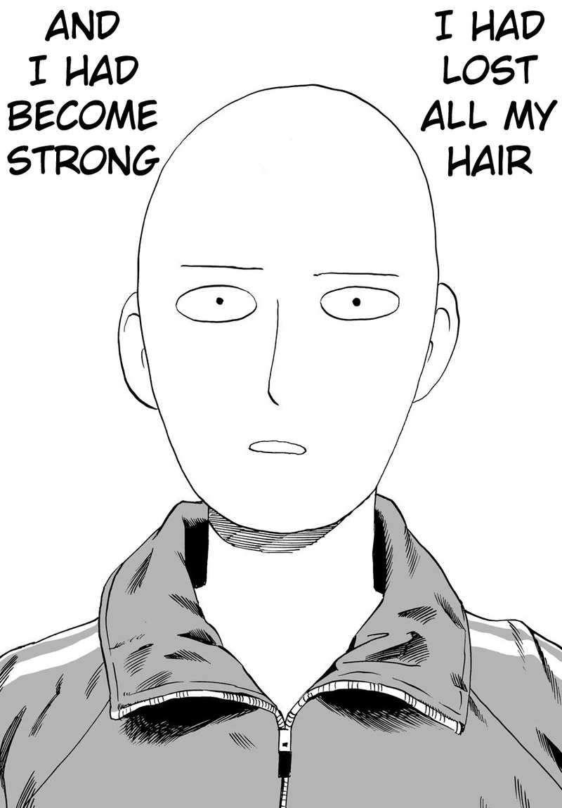 One Punch Man Manga Chapter 11 page 8 - The Key To His Power scene